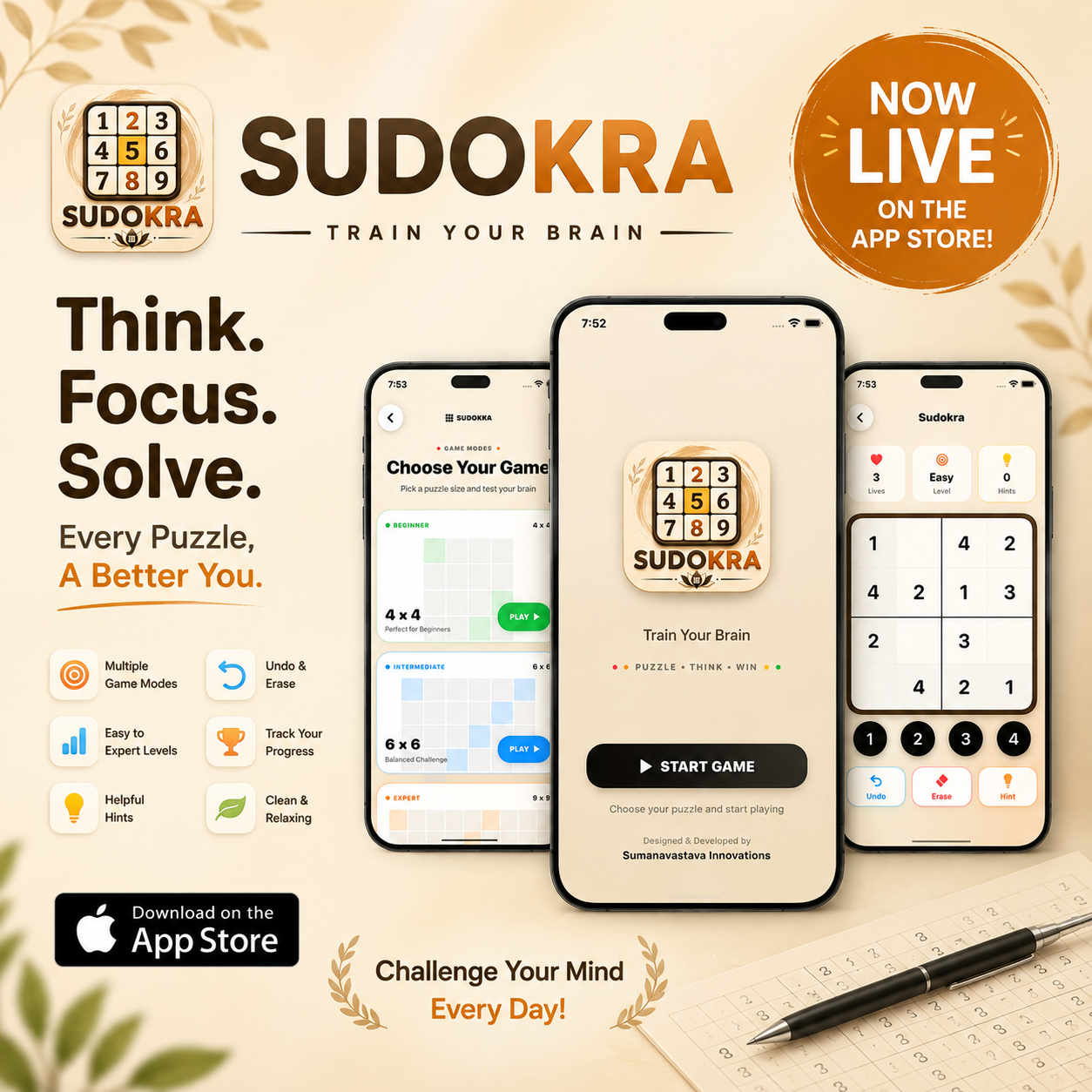Sudokra project screenshot